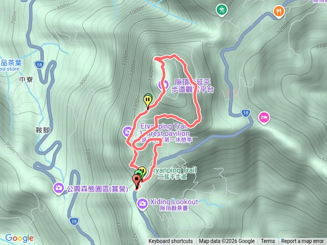二延平步道下傳說路預覽圖