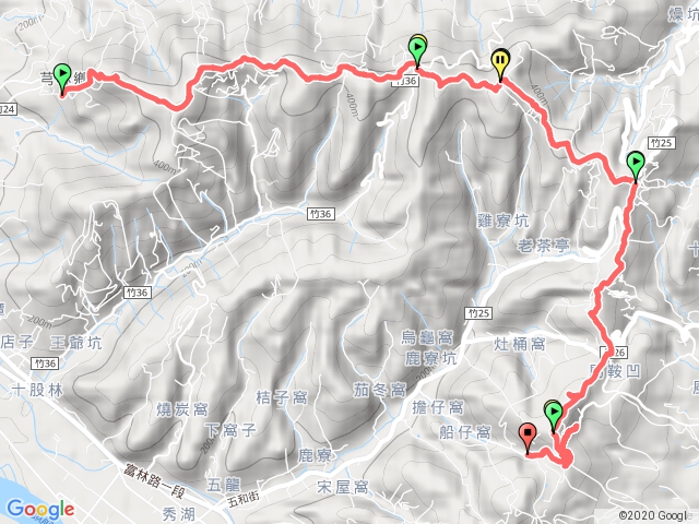 飛沙縱走（飛鳳山至沙坑山）