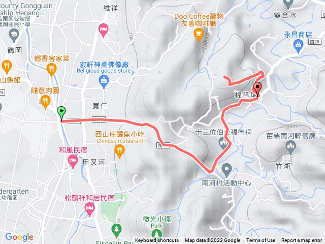 🔺苗栗/頭屋/肚兜桶山、棉子埔山，H151m (土調局圖根點)