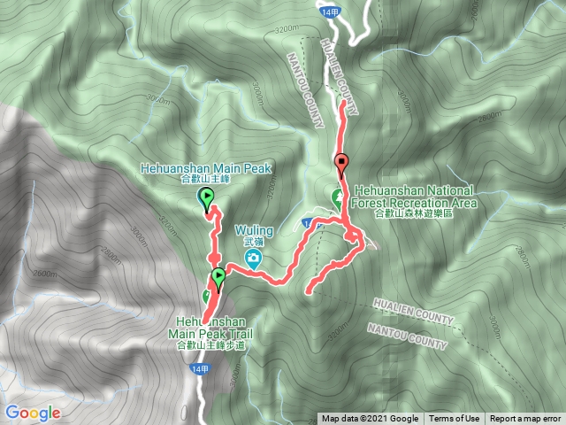 合歡山（百岳001～003）