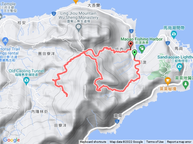 福卵古道南北線+隆隆山腳下古聚落