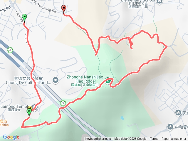 中和圓通路367巷-圓通禪寺-中和圓通路305巷
