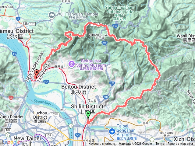 劍關縱走(缺竹篙山)預覽圖