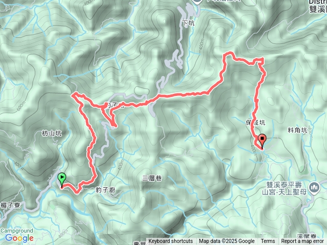 20251012坪林闊濑站-豹子廚越嶺古道-中坑頭-豹子廚古道保線路-黃德公-柑腳山腰古道-柑腳山-風口鞍部-保成坑古道-料角坑