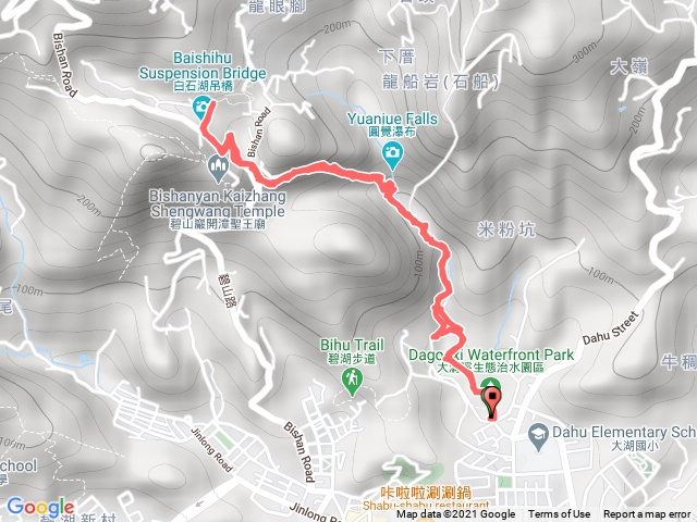 內湖大溝溪清水步道