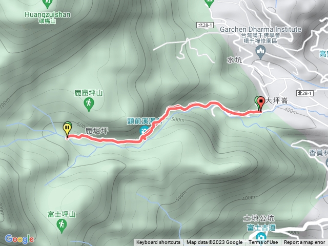 鹿窟坪-頭前溪瀑布