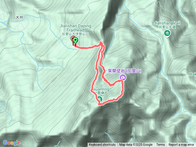 加里山-中線上-杜鵑嶺下預覽圖