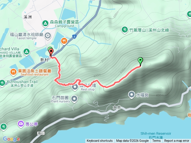 福山巖到溪州山預覽圖