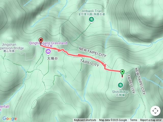 石梯嶺返擎天崗