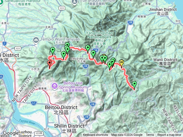 陽明山東西大縱走11連峰預覽圖