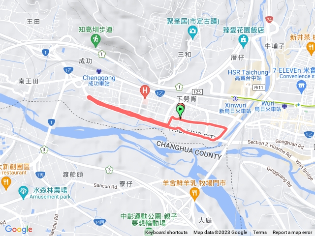 環河路三，五段路跑