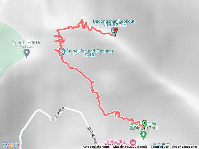 頂湖到大凍山