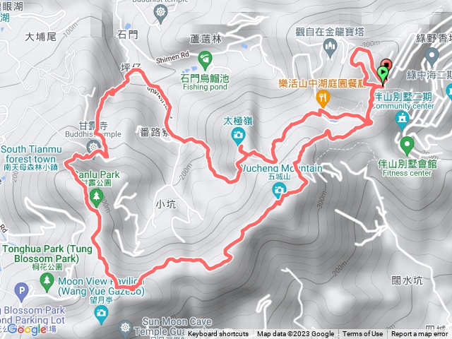 資源回收的天上山