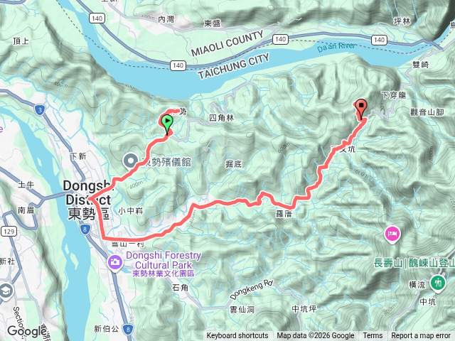 115-08-26台中東勢山+尾文坑山