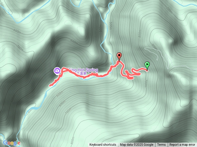 2025.12.11芽丁溫泉，水太大無法過溪