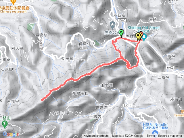 筆架山連峰