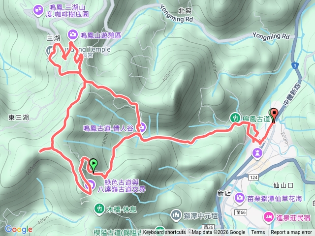 2026-1/24鳴鳳古道-八達嶺（龍骨）古道預覽圖