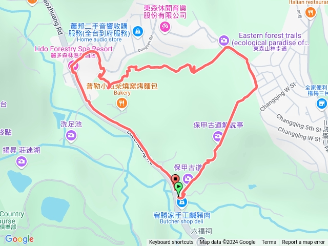 保甲古道東森山林步道