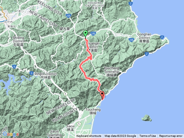 淡蘭古道中路(柑腳威惠廟-外澳火車站)