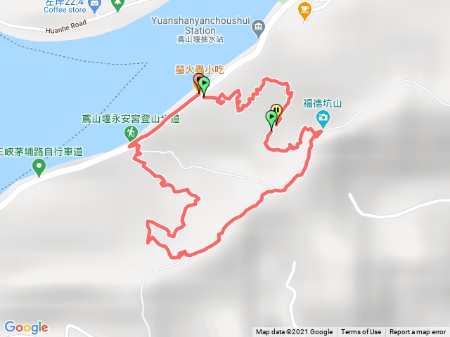 小百岳福德坑山-鳶山彩壁