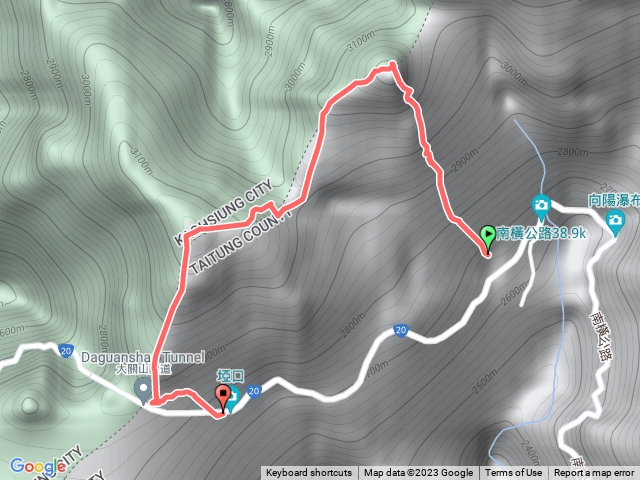 溪頭山、關山嶺山o型縱走