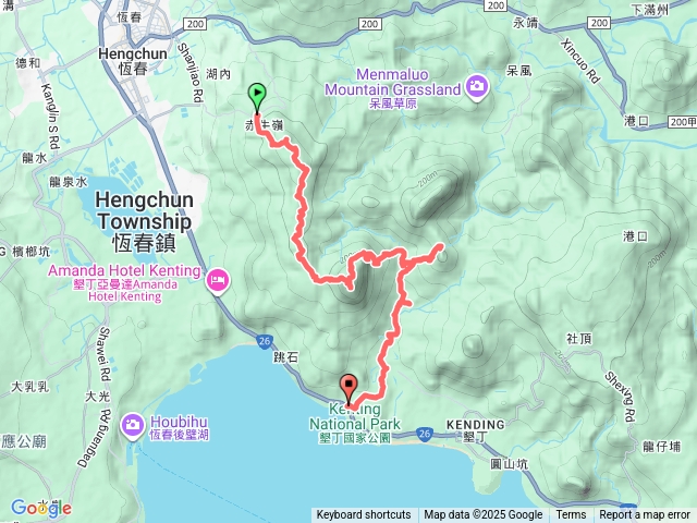 2025-12-25恆春縱走赤牛嶺 大山母山 小尖石山預覽圖