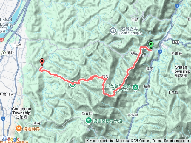 苗栗 錫隘古道-和興山-沖庫山-阿畢崎古道縱走預覽圖