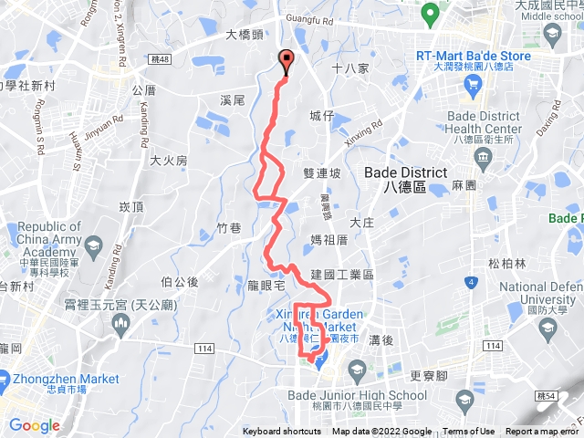 八德重劃區健走