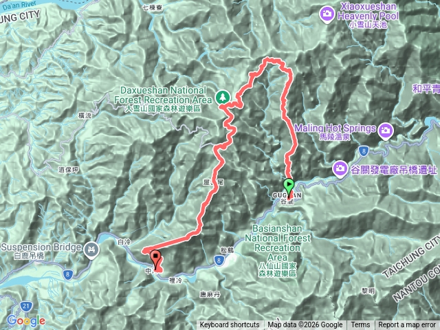 波屋東縱走(搭公車接駁)預覽圖