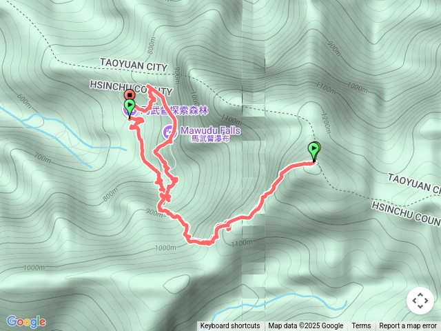 馬武督探索森林上外鳥嘴山