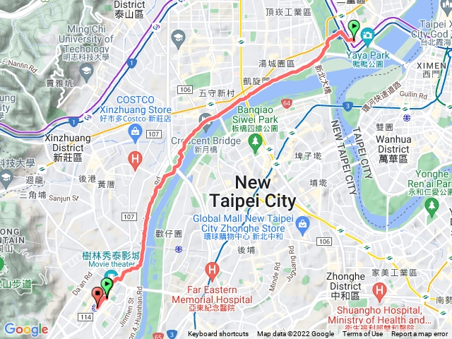 三重 樹林 步行