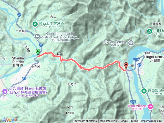 約翰湯姆生（杉林六龜越嶺古道）2026-01-11
