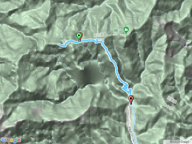 武陵山莊-新達山屋-品田山-池有山