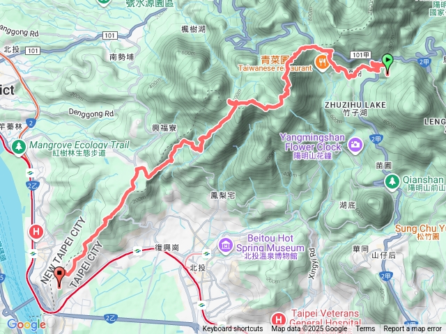 台北大縱走一，二段