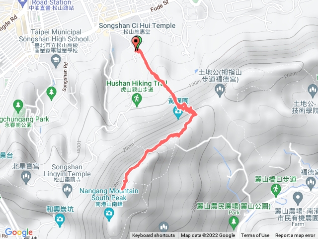 台北信義 虎山自然步道上九五峰