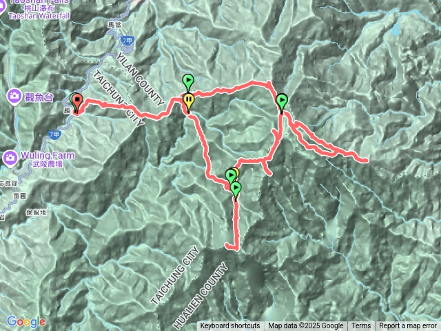 北一段7日全行程