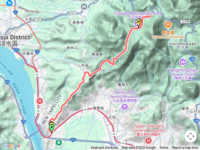 【任務一】2025臺北大縱走臺北大縱走第一段：關渡至二子坪20250322165804