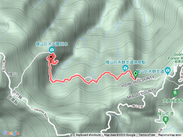 觀霧檜山巨木群