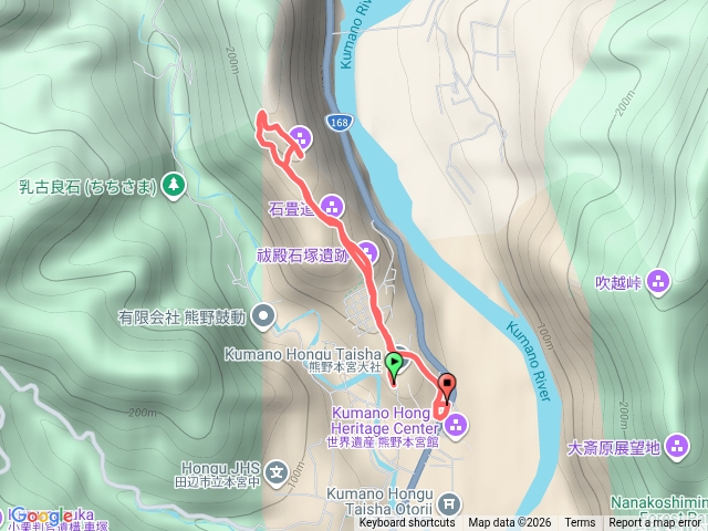 熊野古道-宮本大社、大鳥居展望台-032226