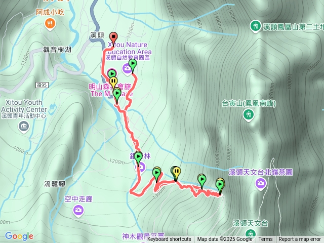 早安2025010410：14登溪頭天文臺步道祝順心如意。_預覽圖