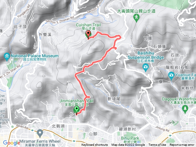金面山步道