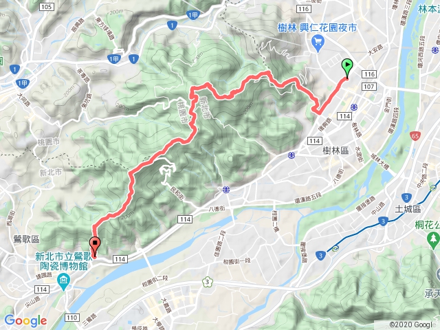 大棟山縱走下鶯歌