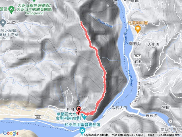 大克山登山步道預覽圖