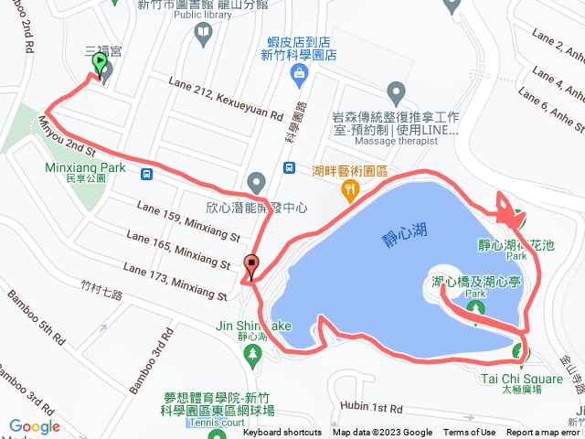 靜心湖路徑