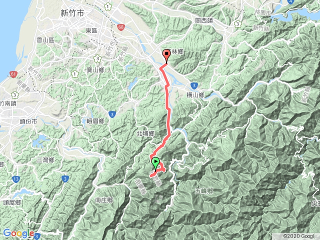 鵝公髻山 - 第2停車場起登 - 2020/3/15