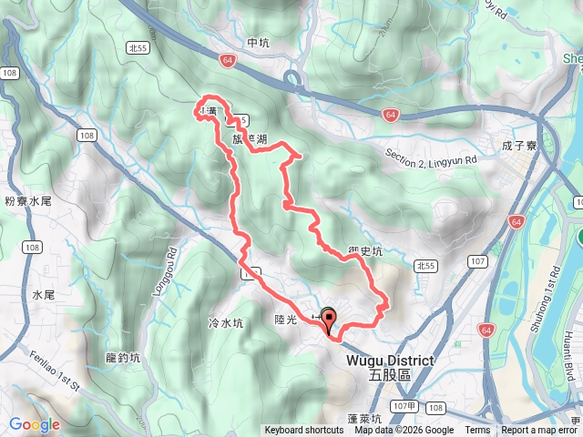五股坑山御史坑山五股山環狀預覽圖
