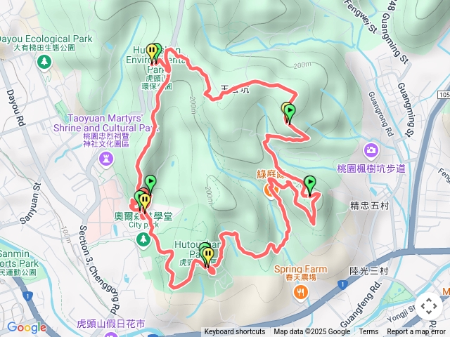 桃園虎頭山步道