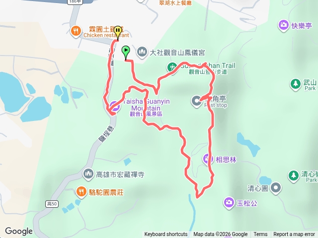 觀音山（鳳儀天洞四腳鹽埕巷）