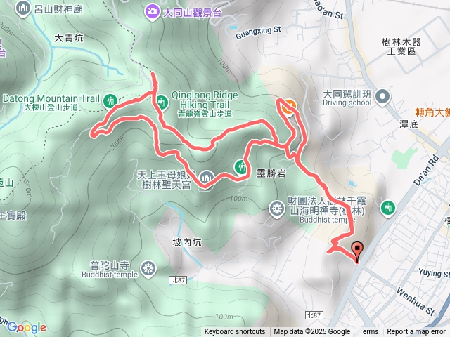 樹林大同山青龍嶺