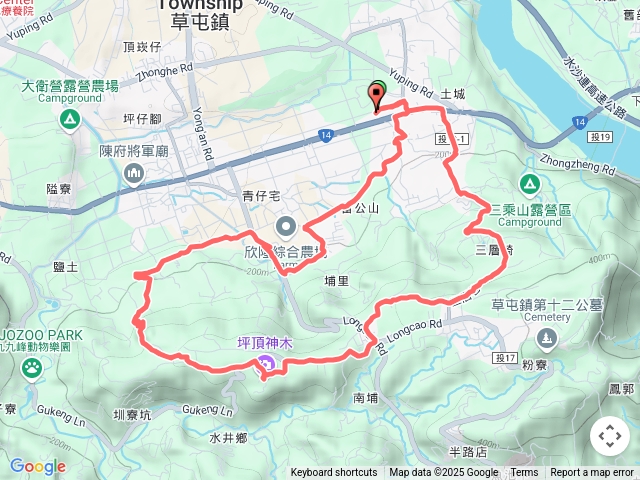 草屯平頂神木步道